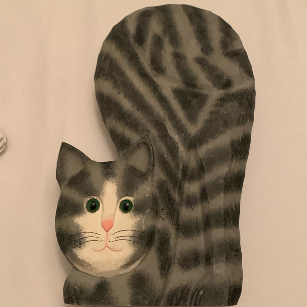James Haddon signed Whimsical Cat
